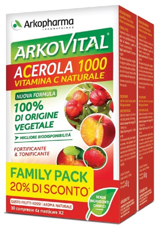 ARKOVITAL ACEROLA 1000 FA60CPR