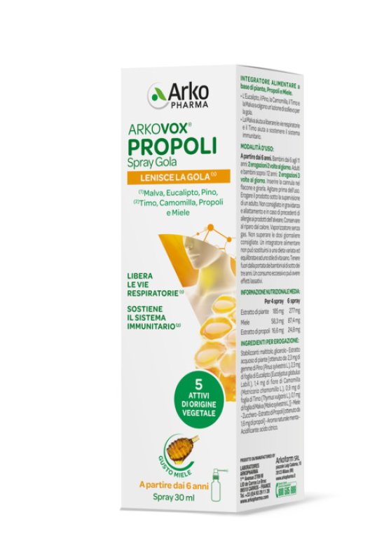 ARKOVOX PROPOLI SPRAY 30ML