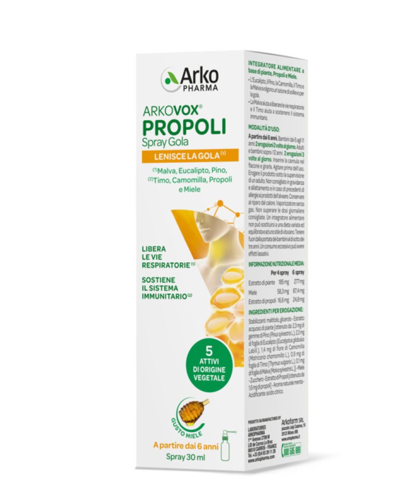 ARKOVOX PROPOLI SPRAY 30ML