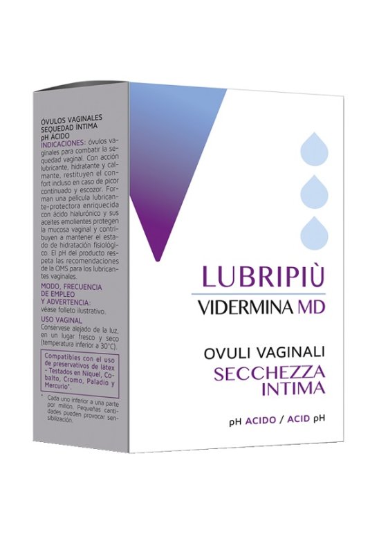 VIDERMINA LUBRIPIU' OVULI VAG