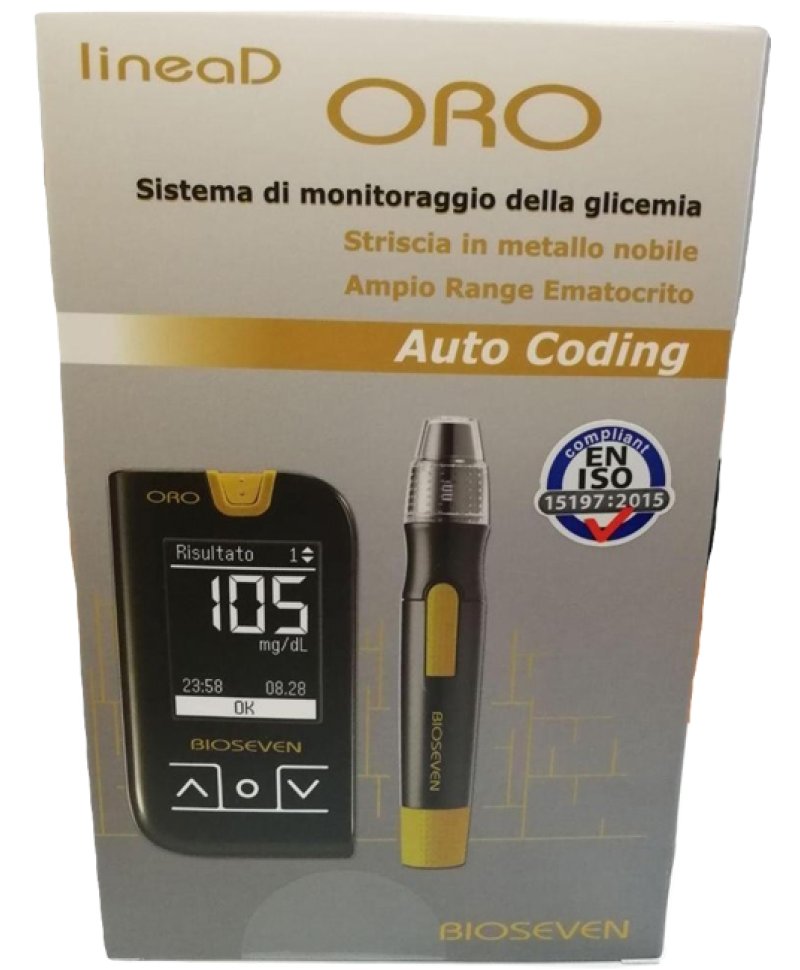 LINEA D ORO GLUCOMETRO KIT LINEA D ORO GLUCOMETRO KIT