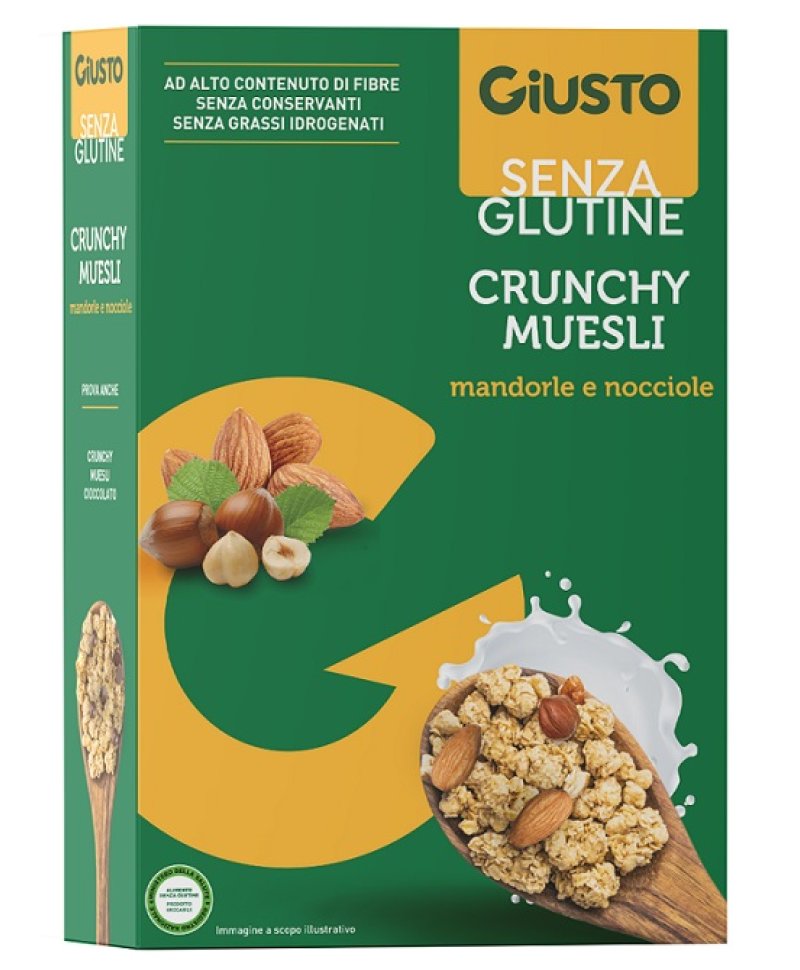 GIUSTO-S/G CRUNCHY MUESLI MAND