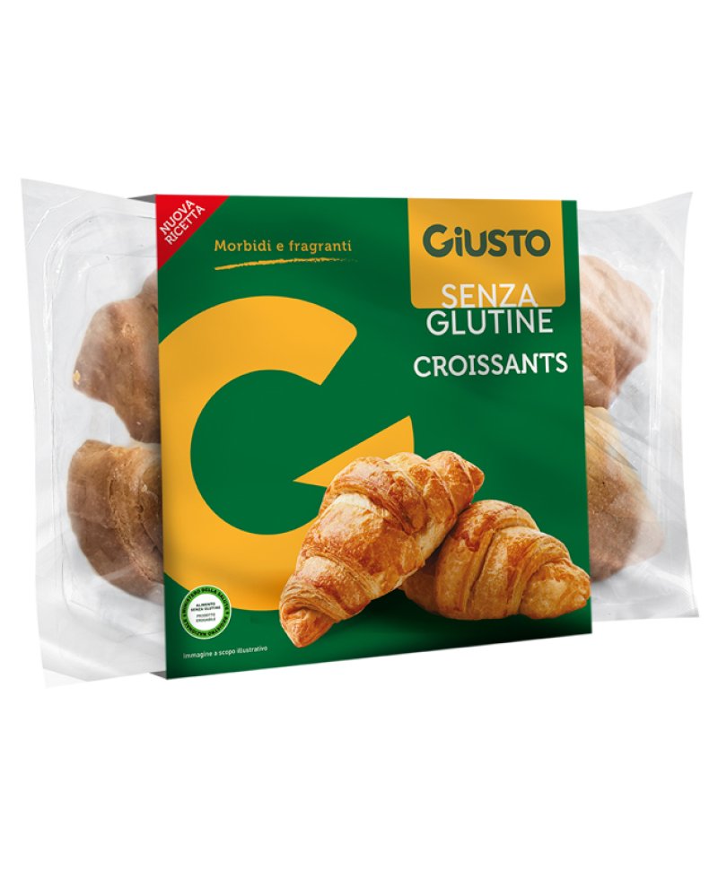 GIUSTO-S/G CROISSANT 4PZ 80G