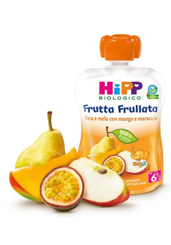 HIPP BIO FRUT FRU PER/ME/MA90G