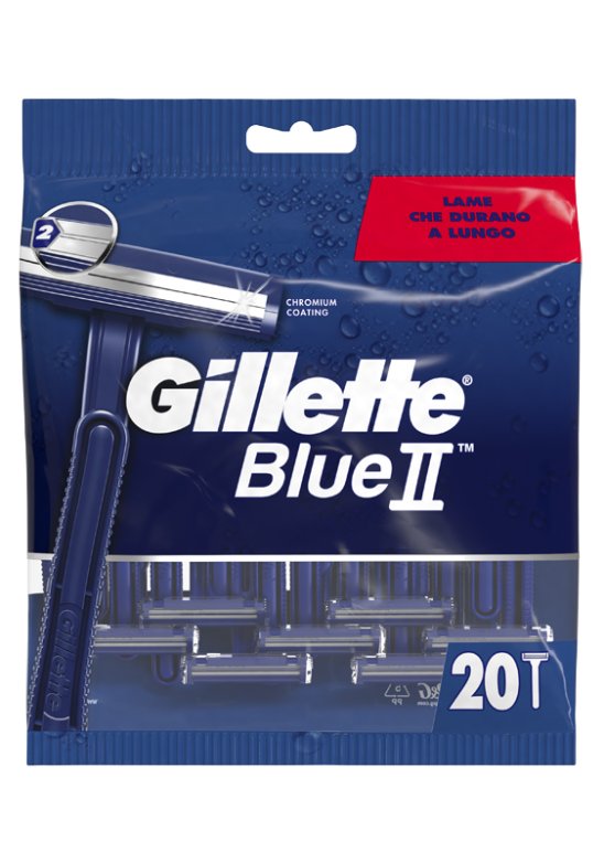 GILLETTE BLUE II USA&GET STD20