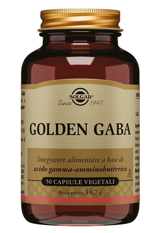 GOLDEN GABA 50 Capsule VEG SOLGAR