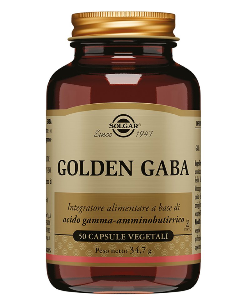 GOLDEN GABA 50 Capsule VEG SOLGAR