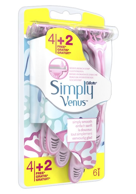 GILLETTE VENUS SIMPL3 4PZ+2GR