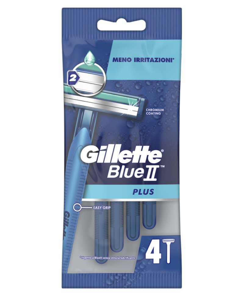 GILLETTE BLUE II USA&GET PL 4P