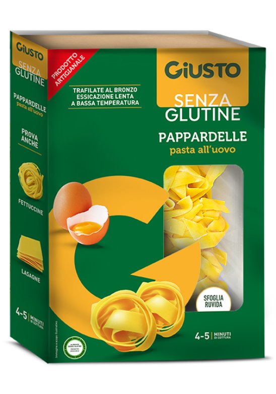 GIUSTO-S/G PAPPARDELLE UOVO 250G