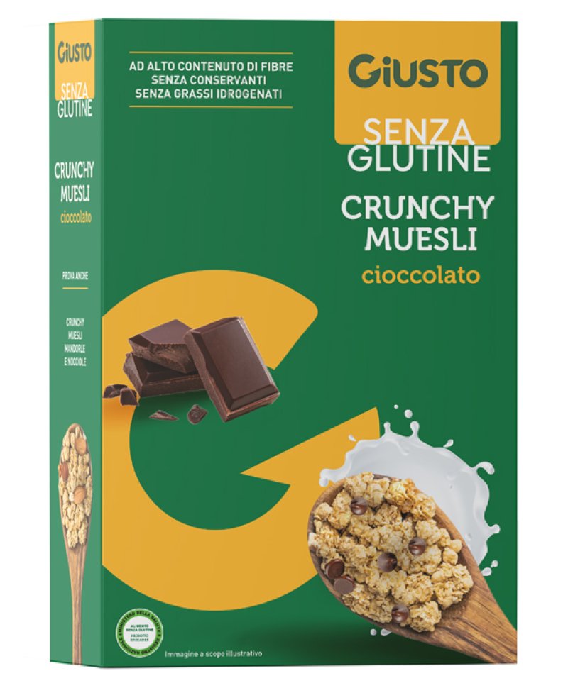 GIUSTO S/G MUESLI AVENA/CIOC