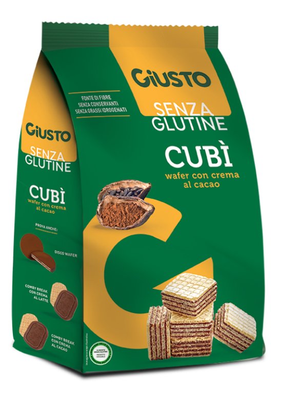 GIUSTO-S/G CUBI' WAFER CAC250G