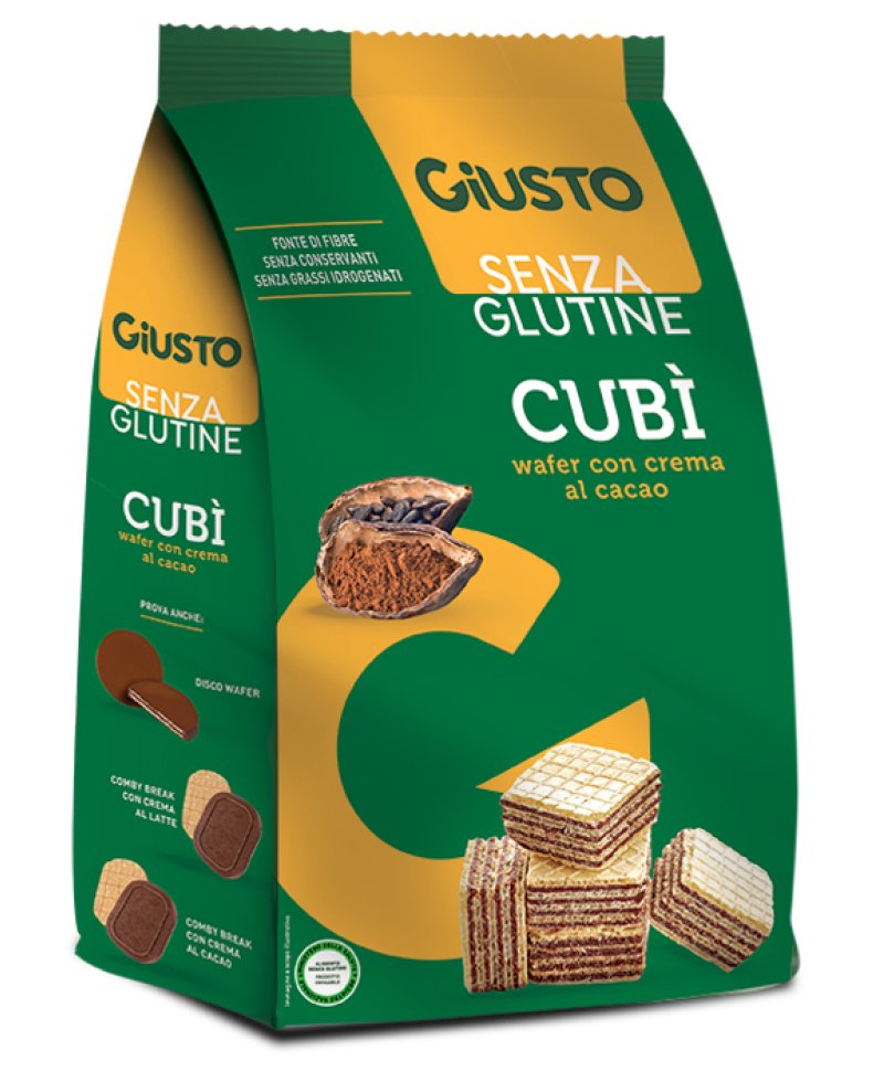 GIUSTO-S/G CUBI' WAFER CAC250G