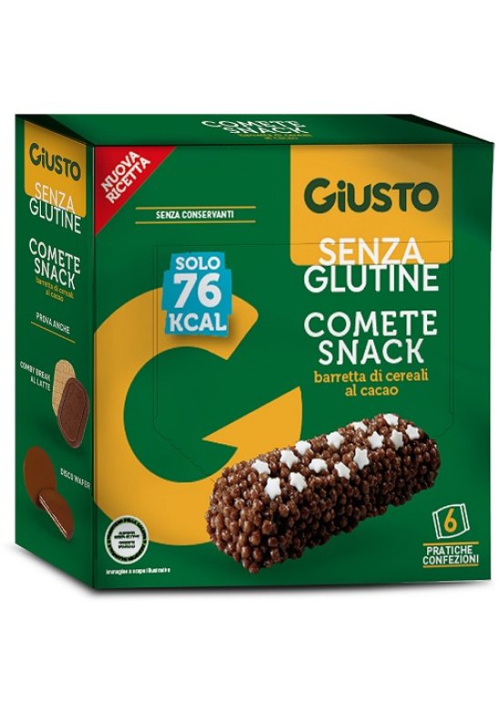 GIUSTO-S/G COMETE SNACK 120G