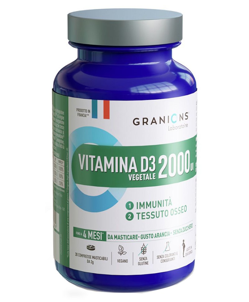 GRANIONS VITAMINA D3 VEG 30CPR