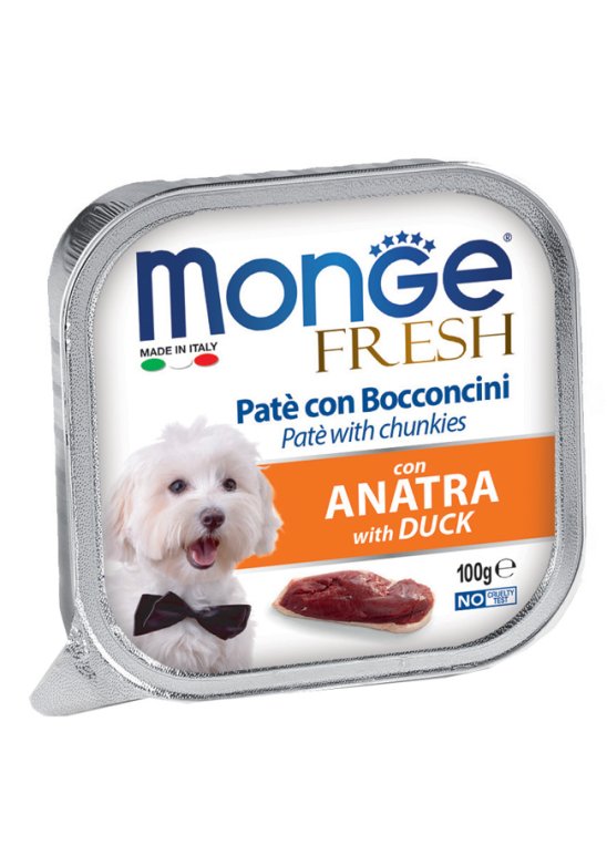 MONGE DOG FRESH ANATRA PATE'