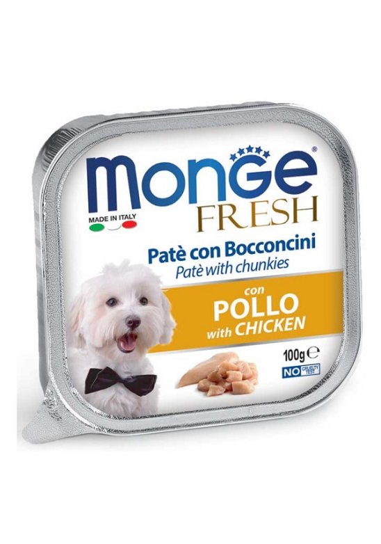 MONGE DOG FRESH POLLO 100GR