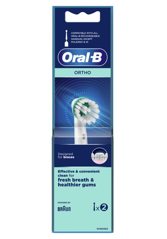 ORALB PW REFILL ORTHOCARE X2