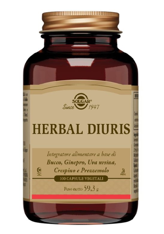 HERBAL DIURIS 100 Capsule VEG