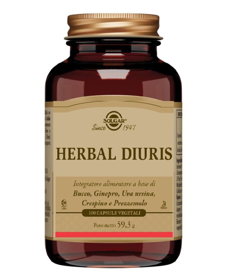 HERBAL DIURIS 100 Capsule VEG