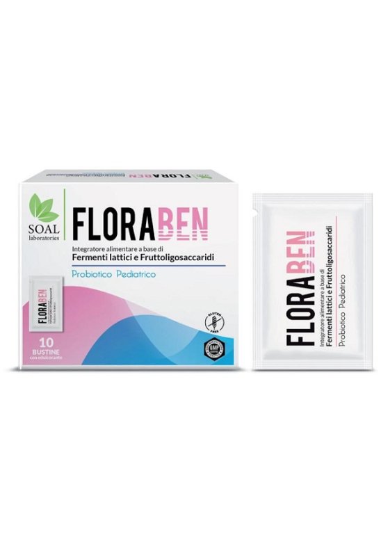 FLORABEN PEDIATRICO 10BUST