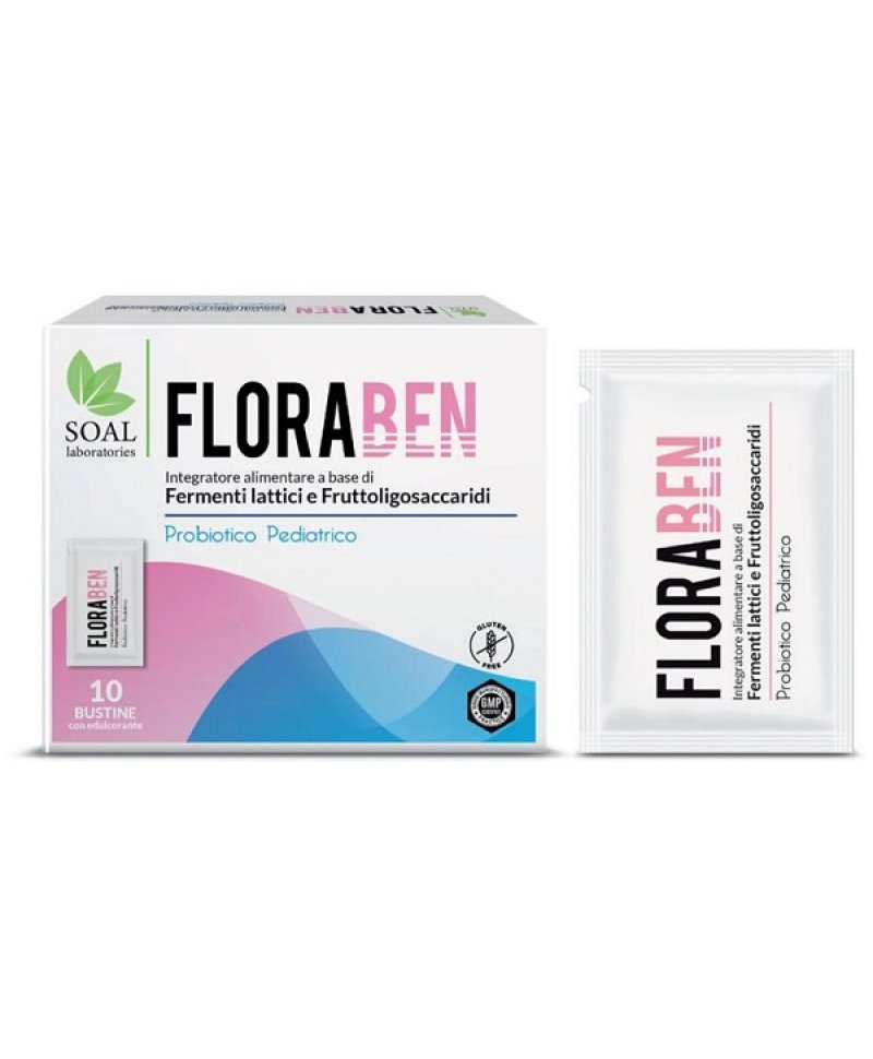 FLORABEN PEDIATRICO 10BUST