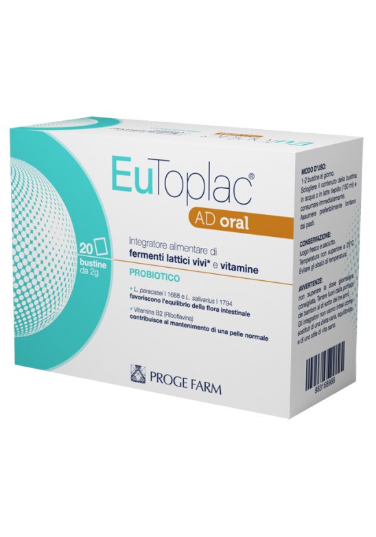 EUTOPLAC AD ORAL 20BUST