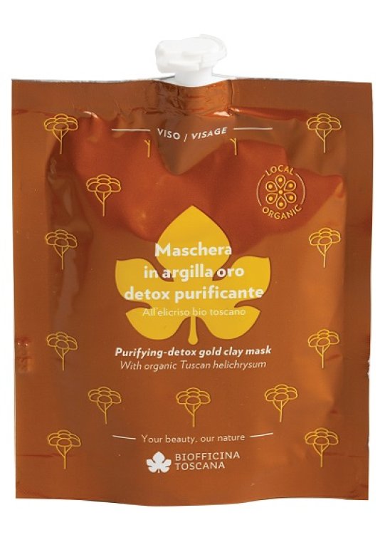 MASCHERA ARGILLA ORO DETOX