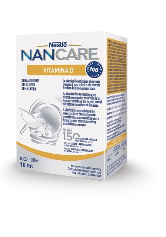 NANCARE VITAMINA D GOCCE 10ML