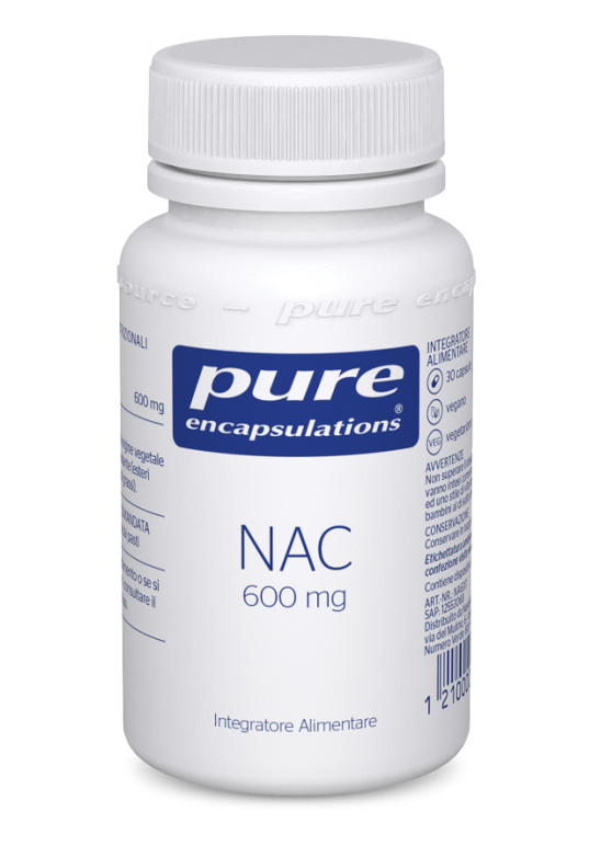PURE ENCAPSUL NAC 600MG 30CPS