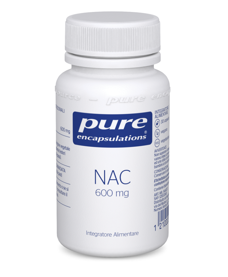 PURE ENCAPSUL NAC 600MG 30CPS