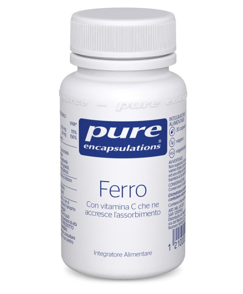 PURE ENCAPSUL FERRO 30CPS