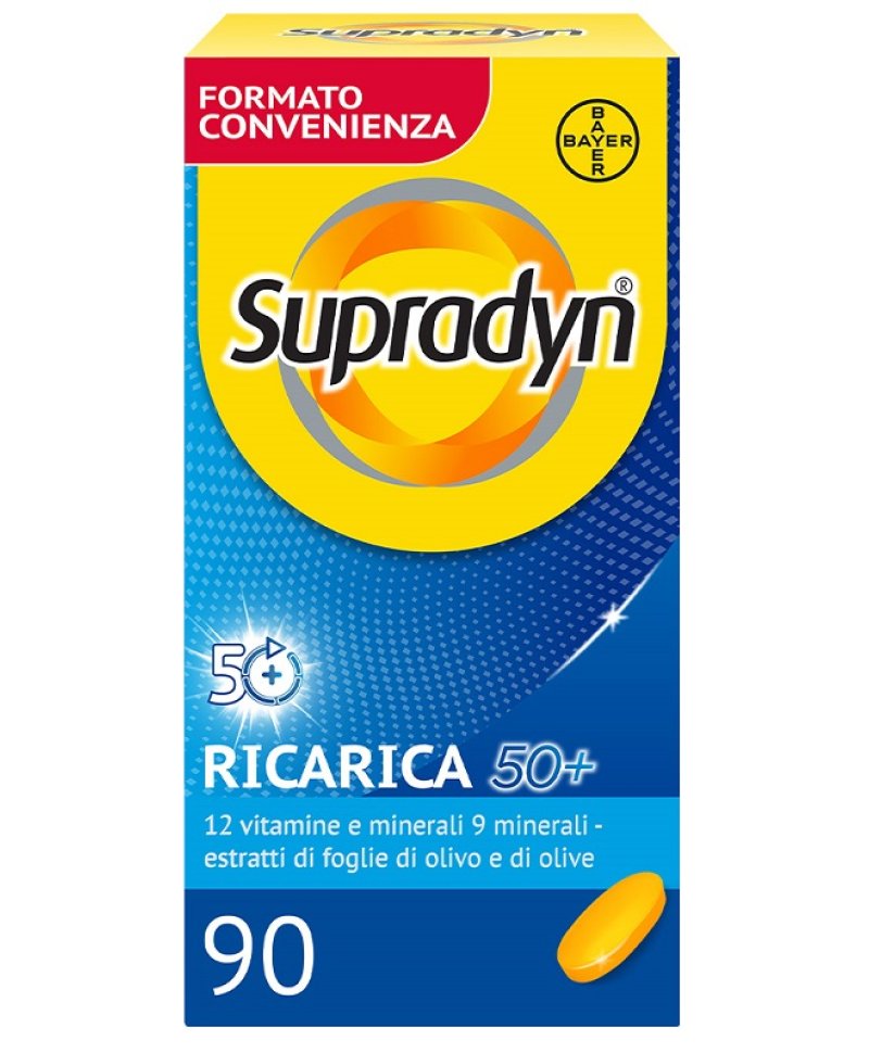 SUPRADYN RICARICA 50+ 90 Compresse RI