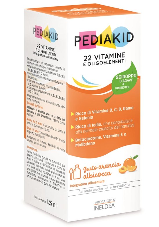 PEDIAKID 22 VITAMINE/OLIGOELEM