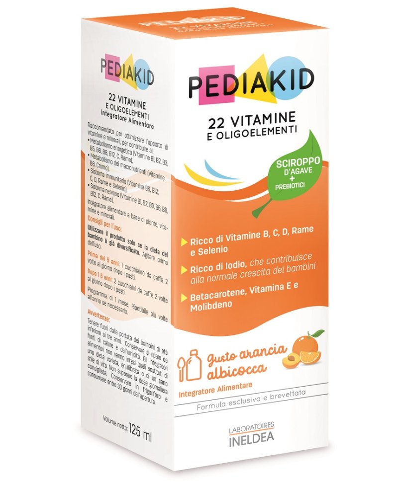 PEDIAKID 22 VITAMINE/OLIGOELEM