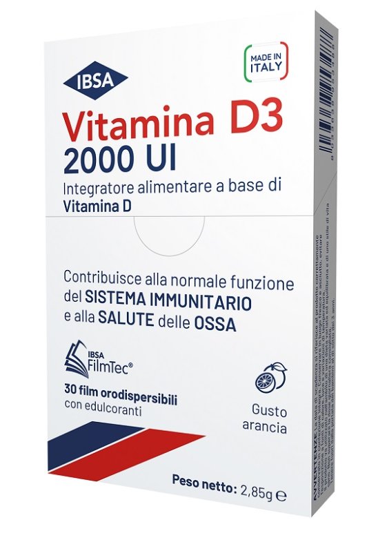 VITAMINA D3 IBSA 2000UI 30FILM