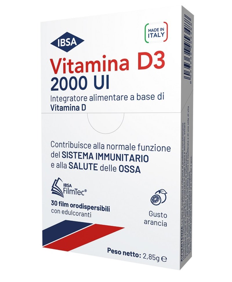 VITAMINA D3 IBSA 2000UI 30FILM