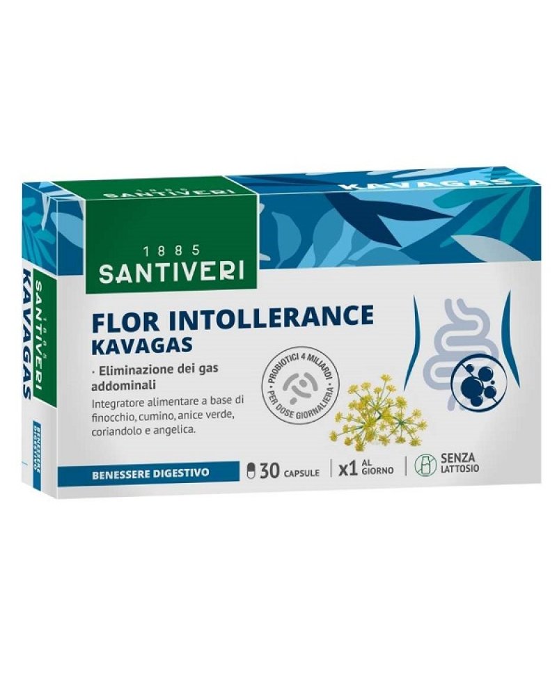 FLOR INTOLLERANCE KAVAGAS30 Capsule