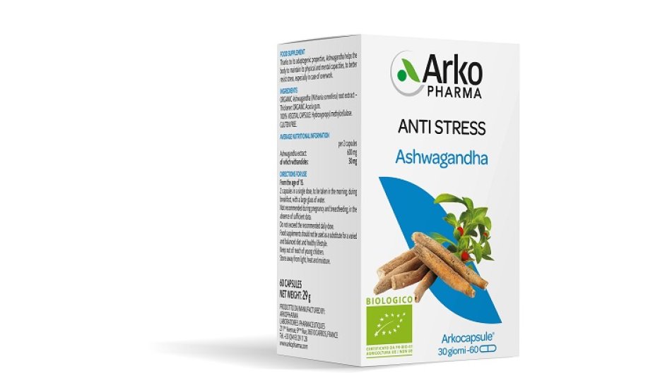 ARKOCPS ASHWAGANDHA BIO 60CPS AR
