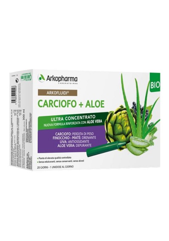 ARKOFLUIDI CARCIOFO+ALOE VERA BI