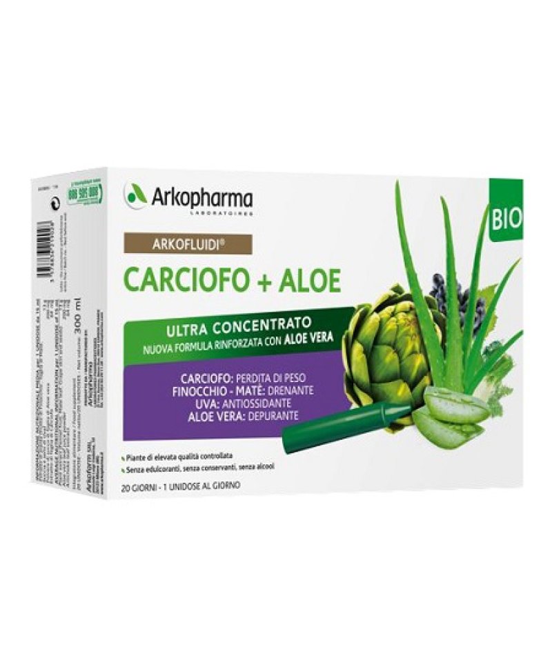 ARKOFLUIDI CARCIOFO+ALOE VERA BI