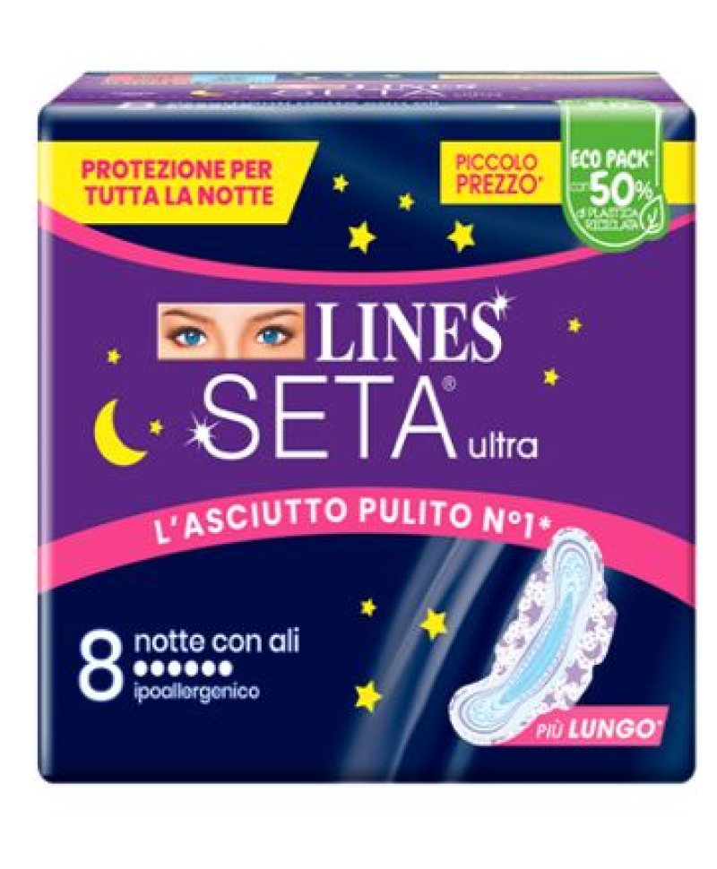 LINES SETA ULTRA NOTTE 8PZ