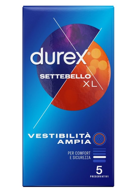 DUREX SETTEBELLO XL 5PZ