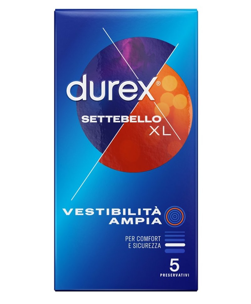 DUREX SETTEBELLO XL 5PZ