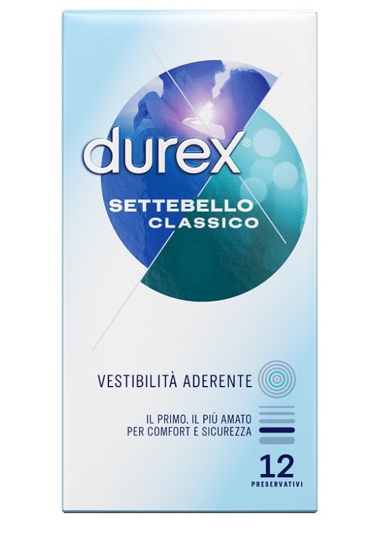 DUREX SETTEBELLO CLASSICO 12PZ