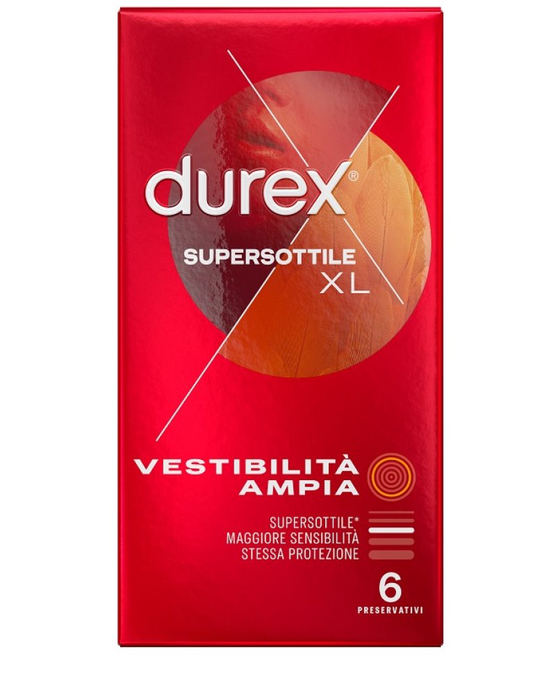 DUREX SUPERSOTTILE XL 6PZ