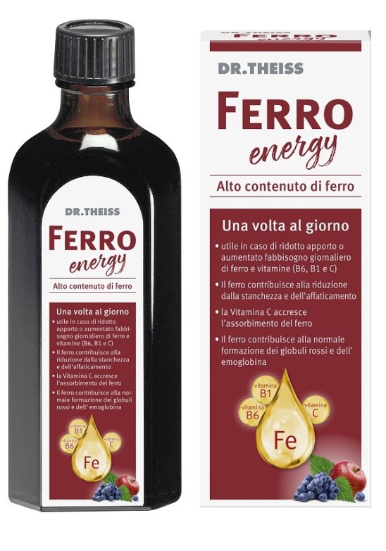 FERRO ENERGY 250ML THEISS(C/VIT.