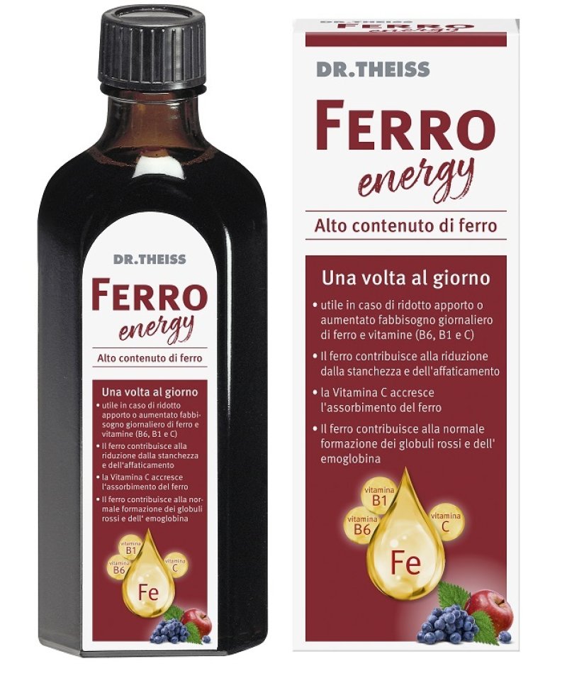 FERRO ENERGY 250ML THEISS(C/VIT.