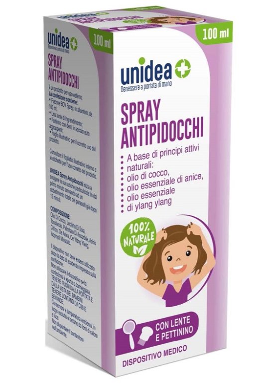 UNIDEA SPRAY ANTIP+PET+LE 100ML