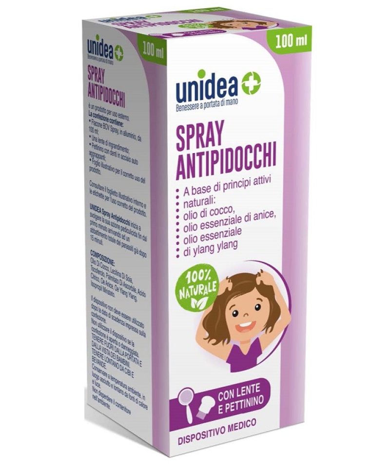UNIDEA SPRAY ANTIP+PET+LE 100ML